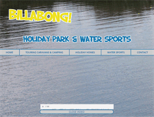 Tablet Screenshot of billabongwatersports.co.uk